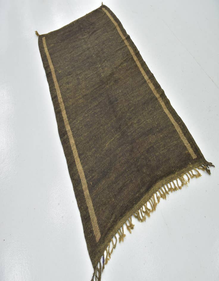 Detail image of  4' x 6' 5  Hand Knotted Moroccan Wool Rug