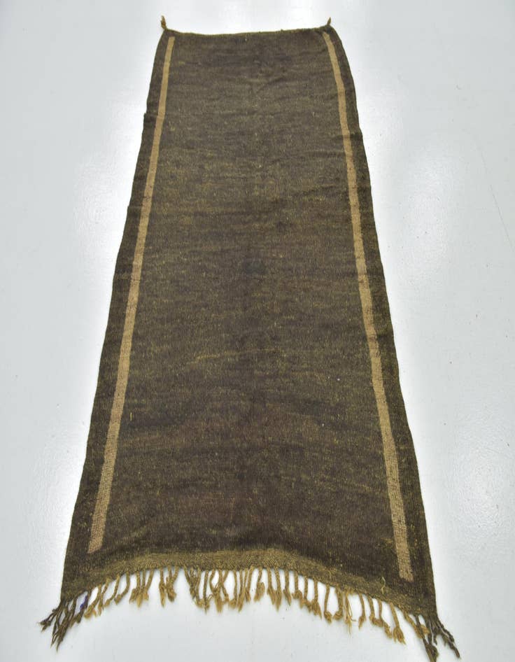 Detail image of  4' x 6' 5  Hand Knotted Moroccan Wool Rug