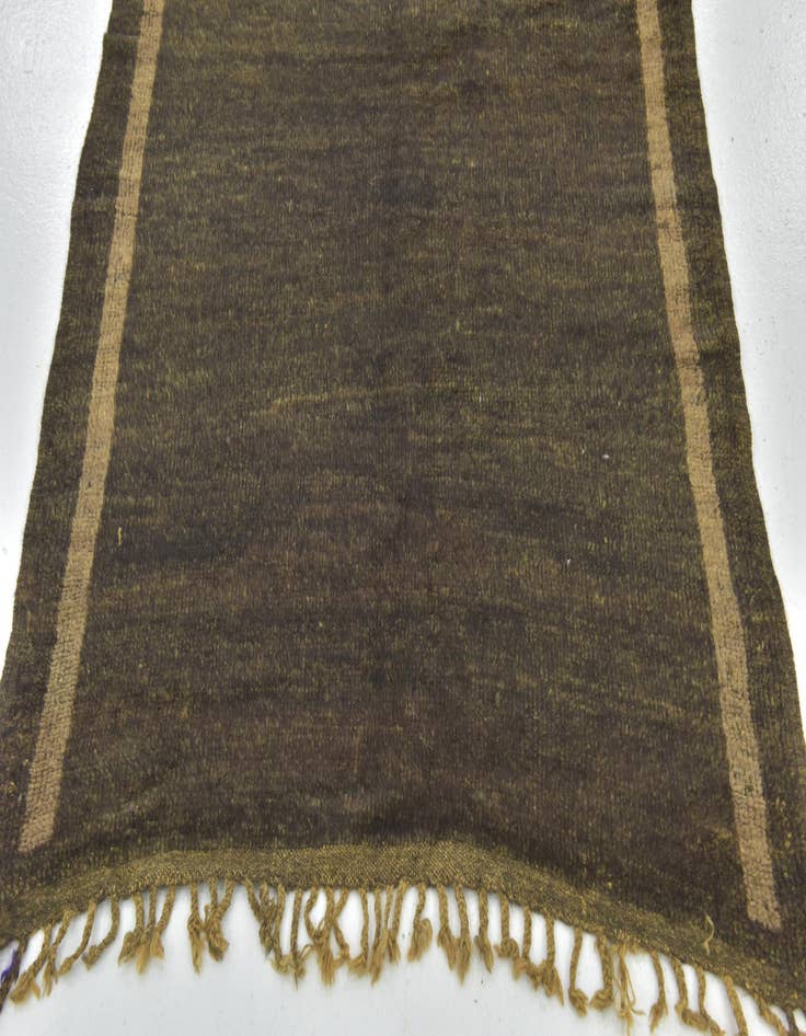 Detail image of  4' x 6' 5  Hand Knotted Moroccan Wool Rug