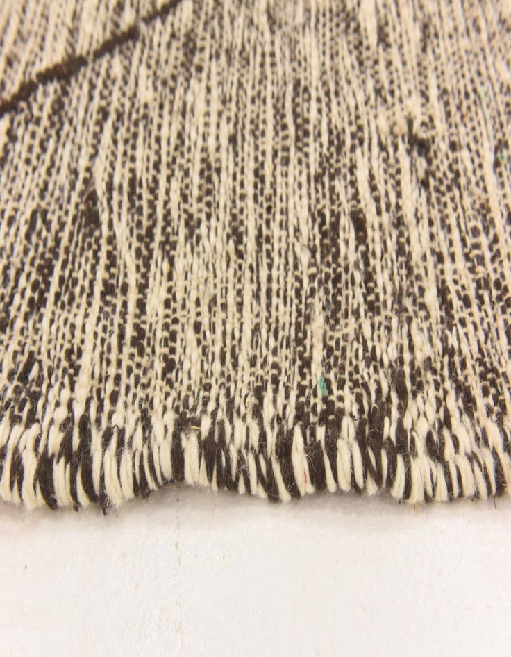 Detail image of  6' 10 x 9' 10  Hand Knotted Moroccan Wool Rug