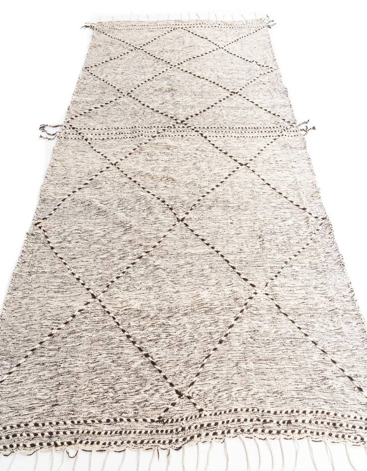 Detail image of  9' 8 x 13'  Hand Knotted Moroccan Wool Rug