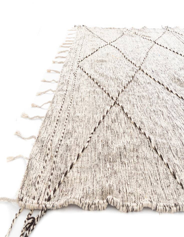 Detail image of  9' 8 x 13'  Hand Knotted Moroccan Wool Rug