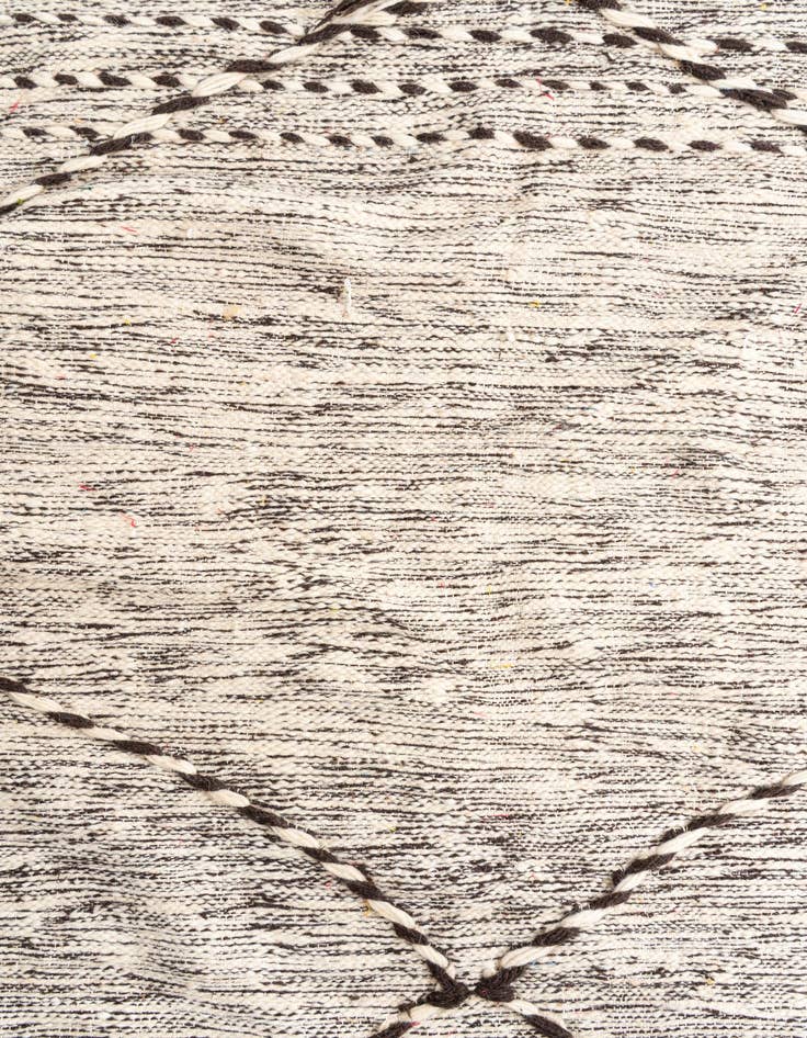 Detail image of  9' 8 x 13'  Hand Knotted Moroccan Wool Rug