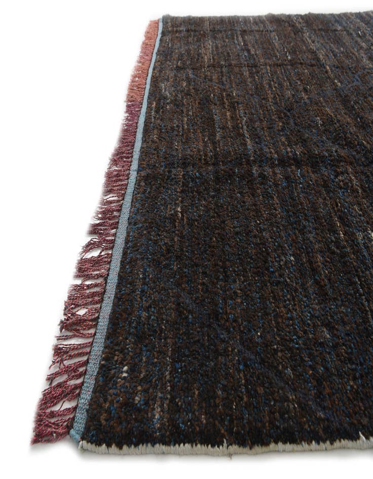 Detail image of  7' 8 x 9' 10  Hand Knotted Moroccan Wool Rug