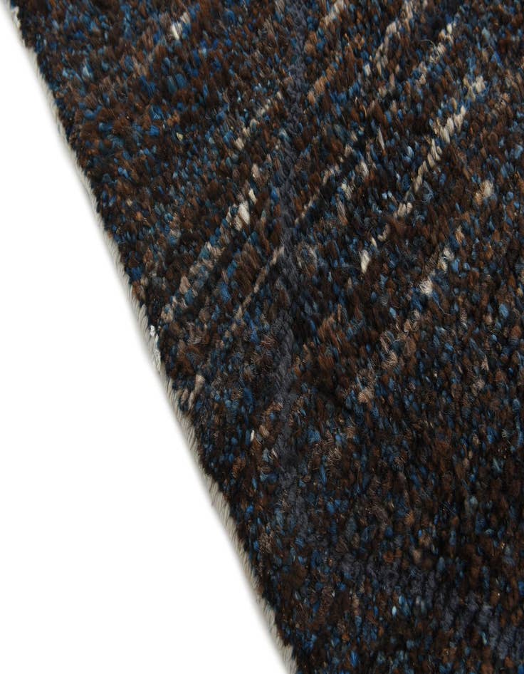 Detail image of  7' 8 x 9' 10  Hand Knotted Moroccan Wool Rug