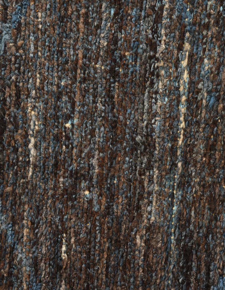 Detail image of  8' x 10' 7  Hand Knotted Moroccan Wool Rug