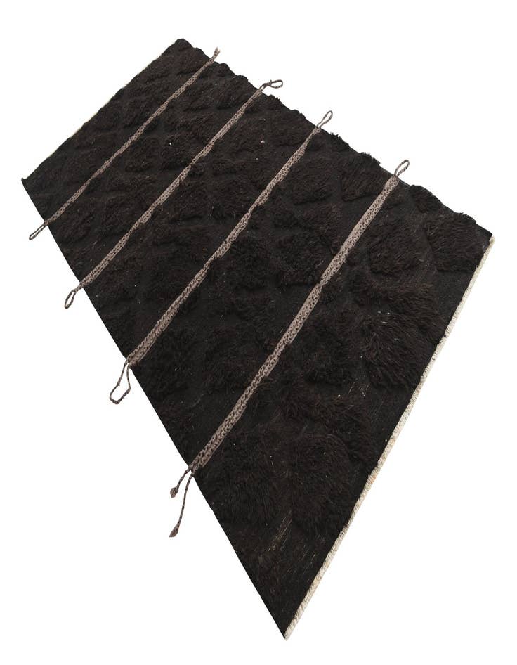 Detail image of  5' x 9' 4  Hand Knotted Moroccan Wool Rug