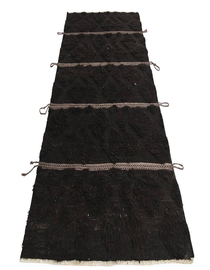 Detail image of  5' x 9' 4  Hand Knotted Moroccan Wool Rug