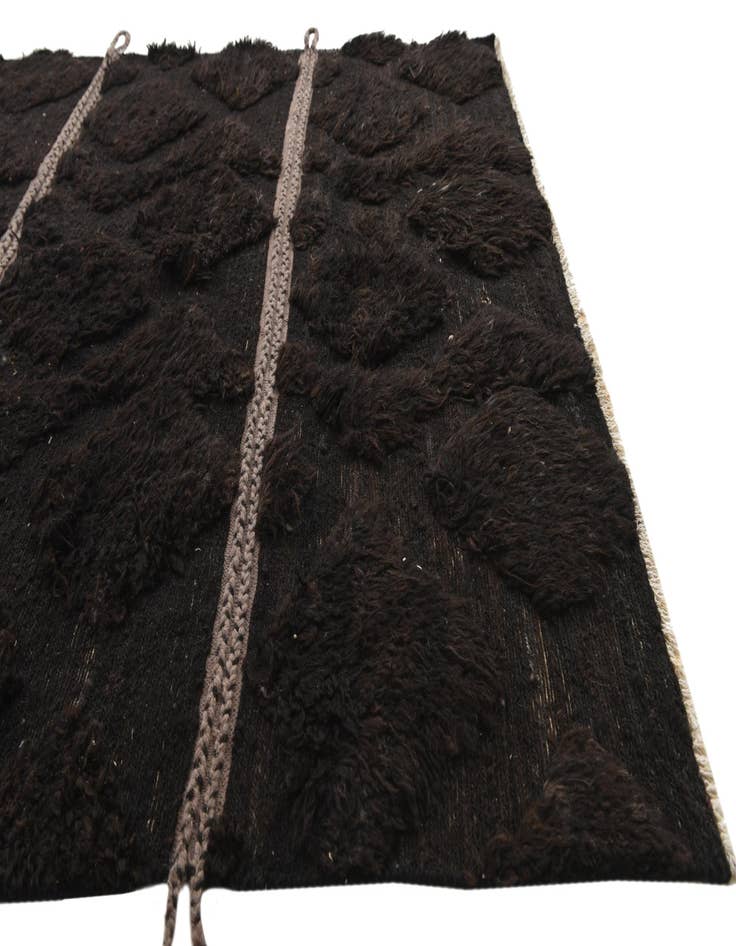 Detail image of  5' x 9' 4  Hand Knotted Moroccan Wool Rug