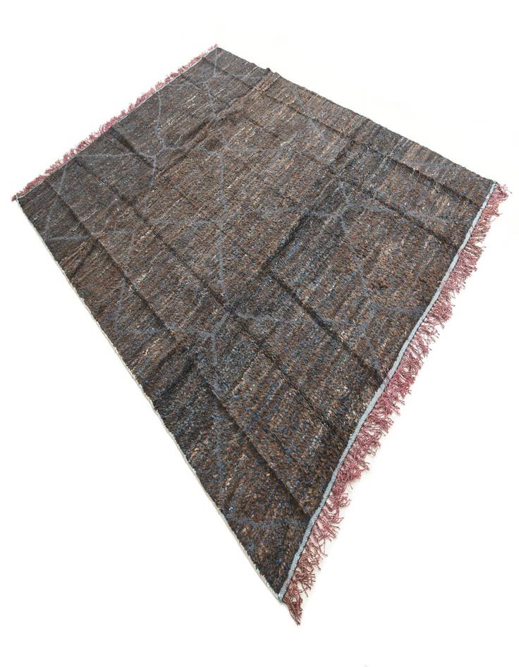 Detail image of  7' 7 x 10' 1  Hand Knotted Moroccan Wool Rug