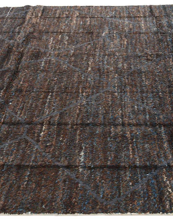 Detail image of  7' 7 x 10' 1  Hand Knotted Moroccan Wool Rug