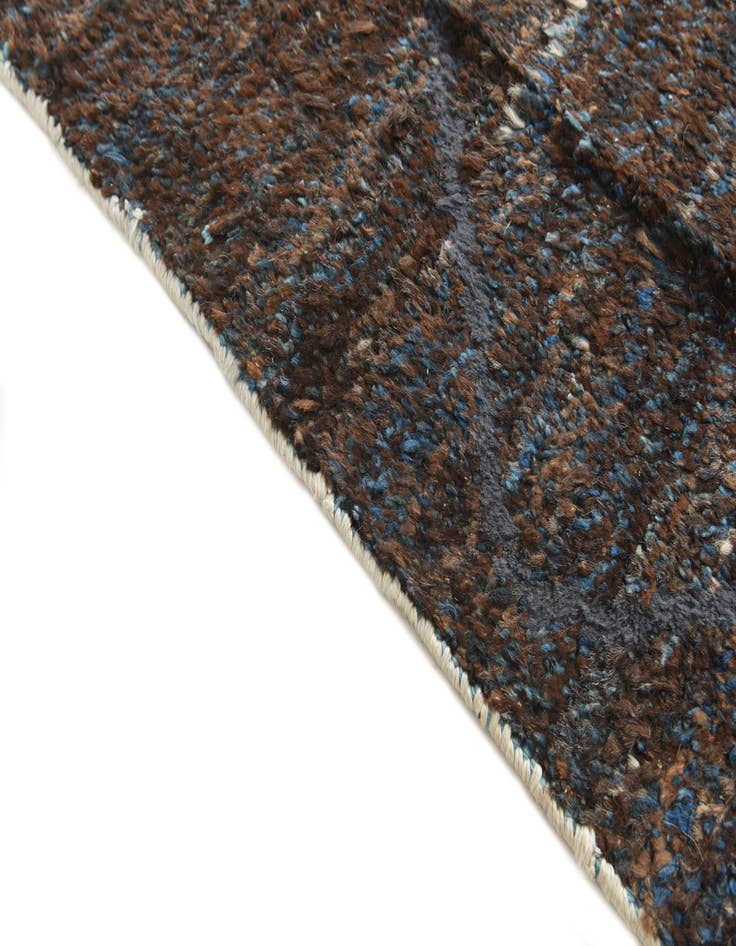 Detail image of  7' 7 x 10' 1  Hand Knotted Moroccan Wool Rug