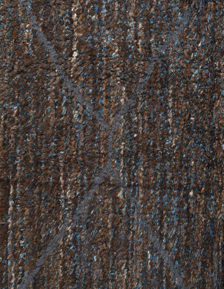 Detail image of  7' 7 x 10' 1  Hand Knotted Moroccan Wool Rug