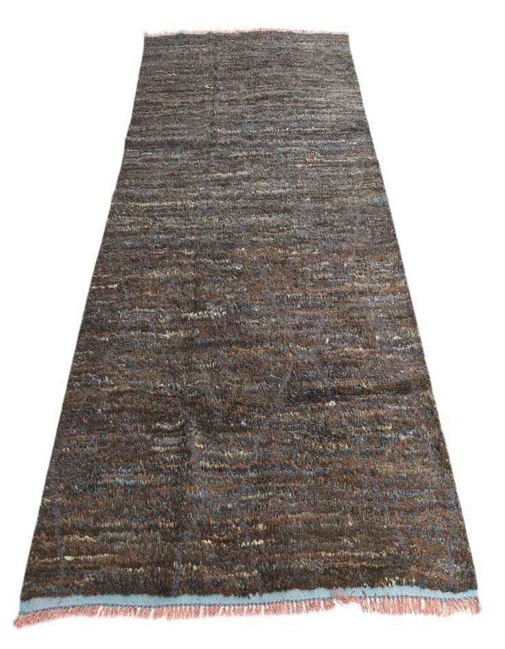 Detail image of  5' 7 x 9' 1  Hand Knotted Moroccan Wool Rug