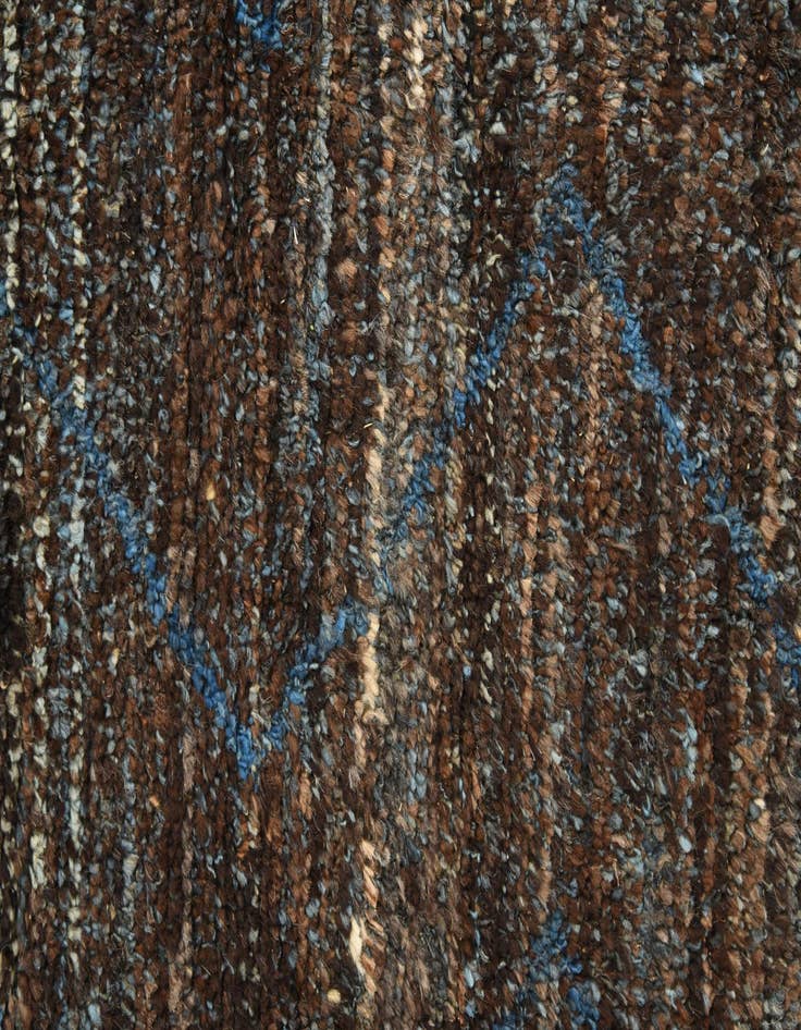 Detail image of  8' 5 x 10' 9  Hand Knotted Moroccan Wool Rug