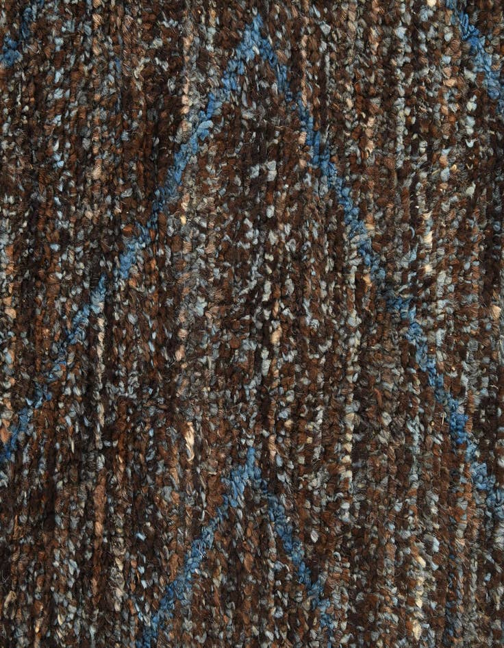 Detail image of  8' 5 x 10' 9  Hand Knotted Moroccan Wool Rug