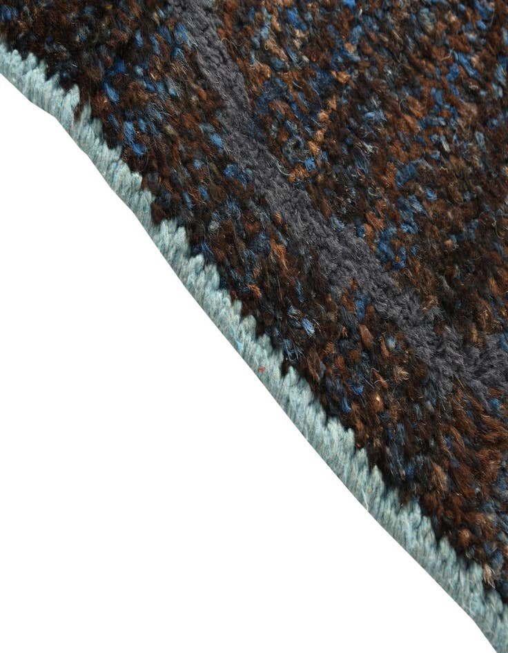 Detail image of  8' 10 x 12' 8  Hand Knotted Moroccan Wool Rug