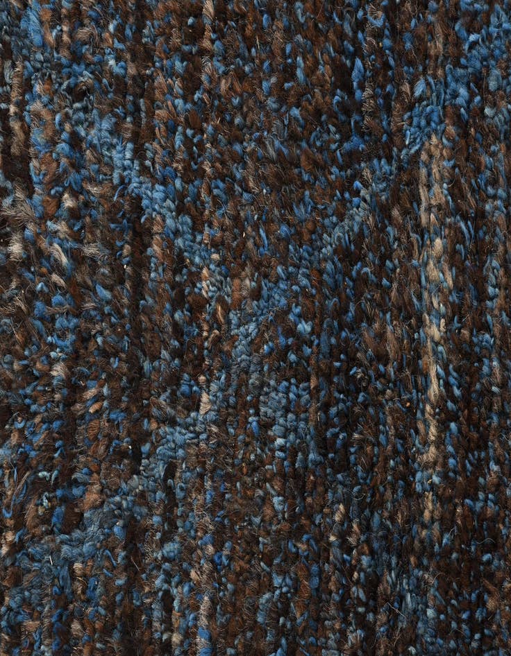 Detail image of  6' x 9' 4  Hand Knotted Moroccan Wool Rug