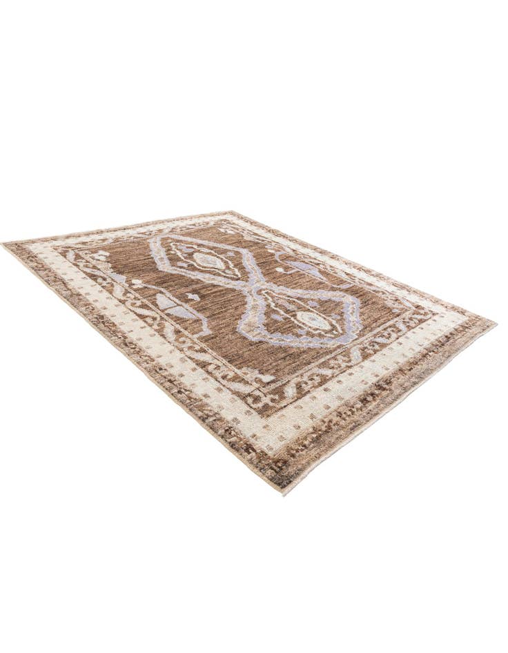 Detail image of  8' 3 x 10' 2  Hand Knotted Moroccan Wool Rug