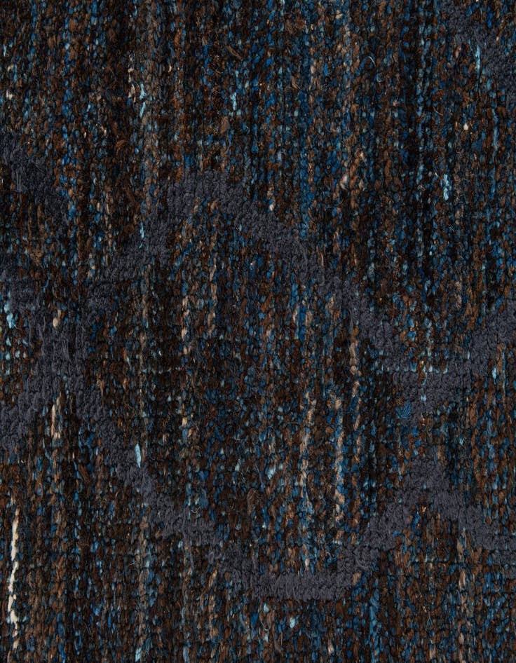 Detail image of  7' 9 x 10' 3  Hand Knotted Moroccan Wool Rug