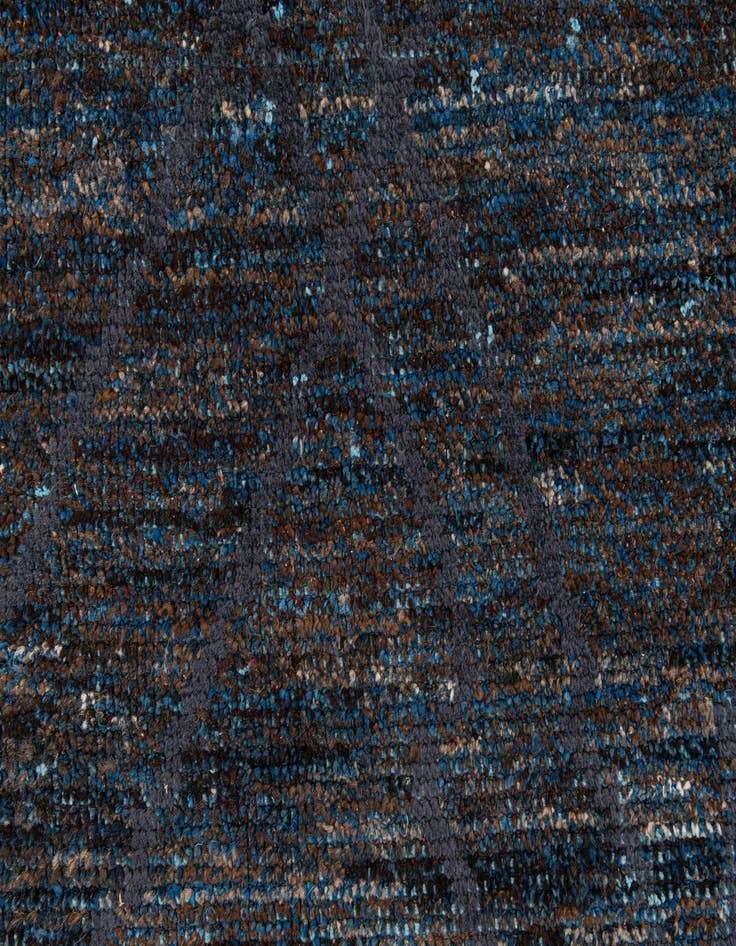 Detail image of  7' 9 x 10' 3  Hand Knotted Moroccan Wool Rug