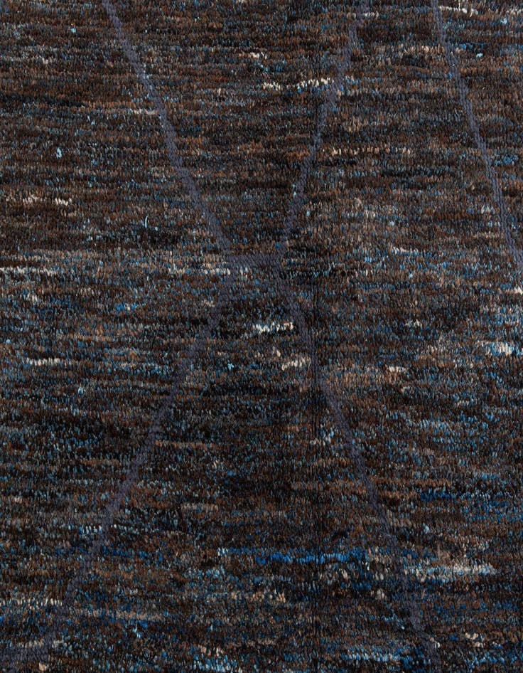 Detail image of  7' 10 x 10' 2  Hand Knotted Moroccan Wool Rug