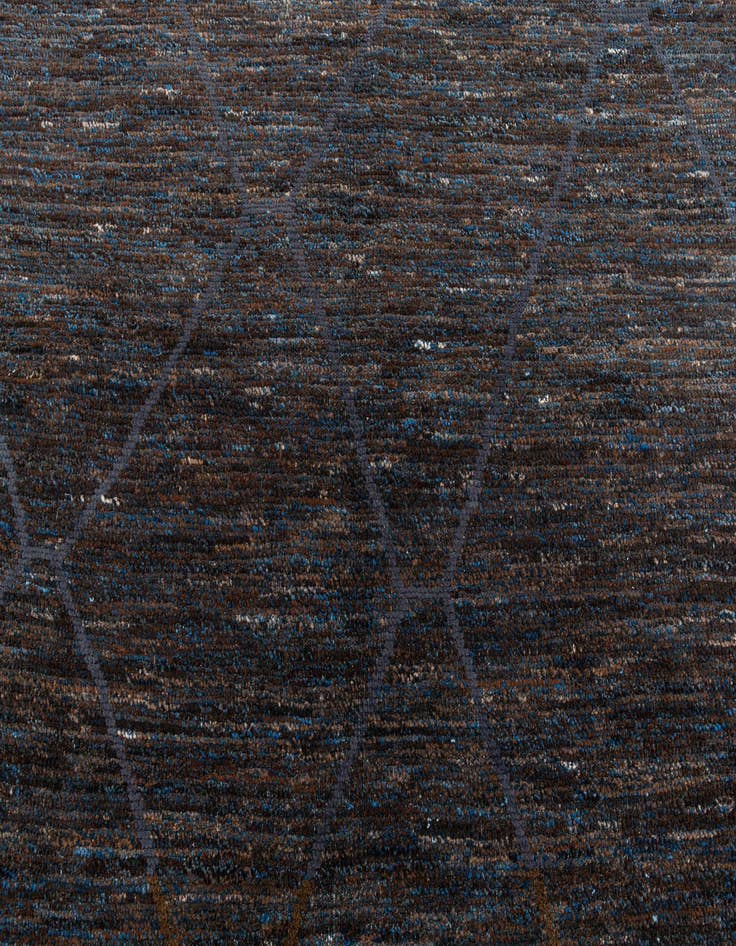 Detail image of  8' x 10' 1  Hand Knotted Moroccan Wool Rug