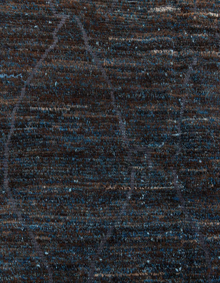 Detail image of  7' 9 x 10' 1  Hand Knotted Moroccan Wool Rug