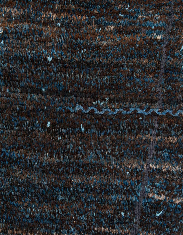 Detail image of  7' 9 x 10' 1  Hand Knotted Moroccan Wool Rug