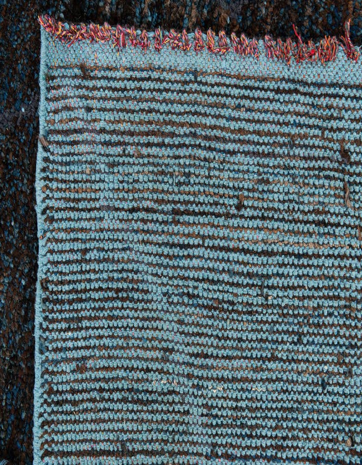Detail image of  7' 9 x 10' 1  Hand Knotted Moroccan Wool Rug