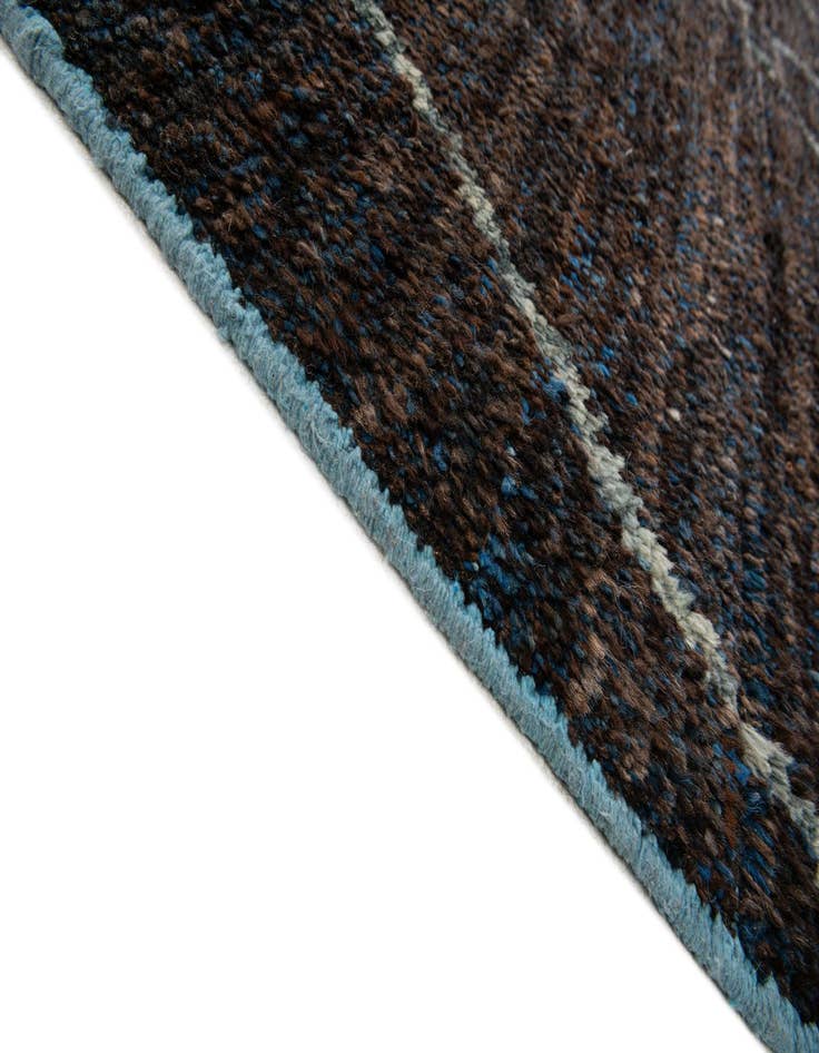 Detail image of  8' x 10' 9  Hand Knotted Moroccan Wool Rug