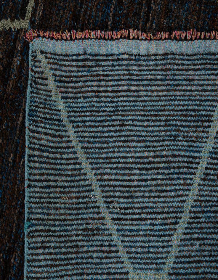Detail image of  8' 4 x 10' 2  Hand Knotted Moroccan Wool Rug