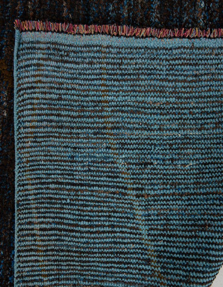 Detail image of  5' 10 x 8' 9  Hand Knotted Moroccan Wool Rug