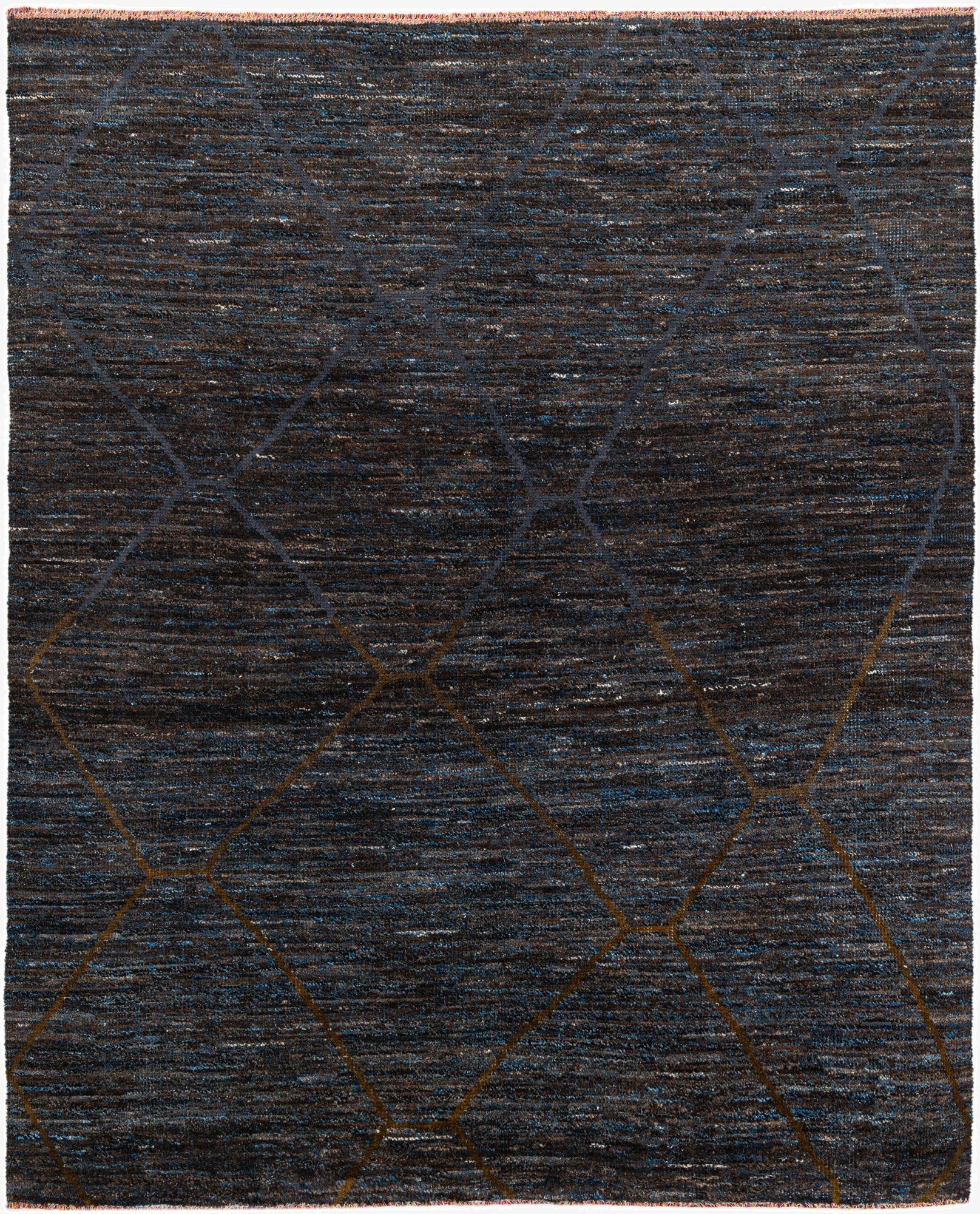  8' x 10' 1  Hand Knotted Moroccan Wool Rug