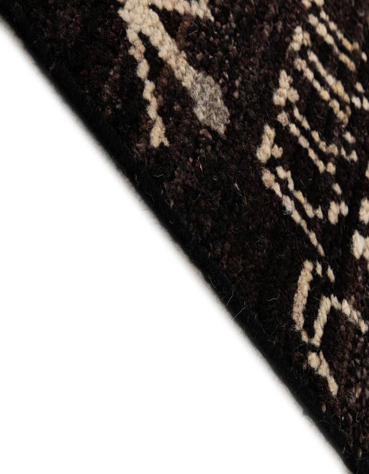 Detail image of  10' 2 x 14' 2  Hand Knotted Oushak Wool Rug