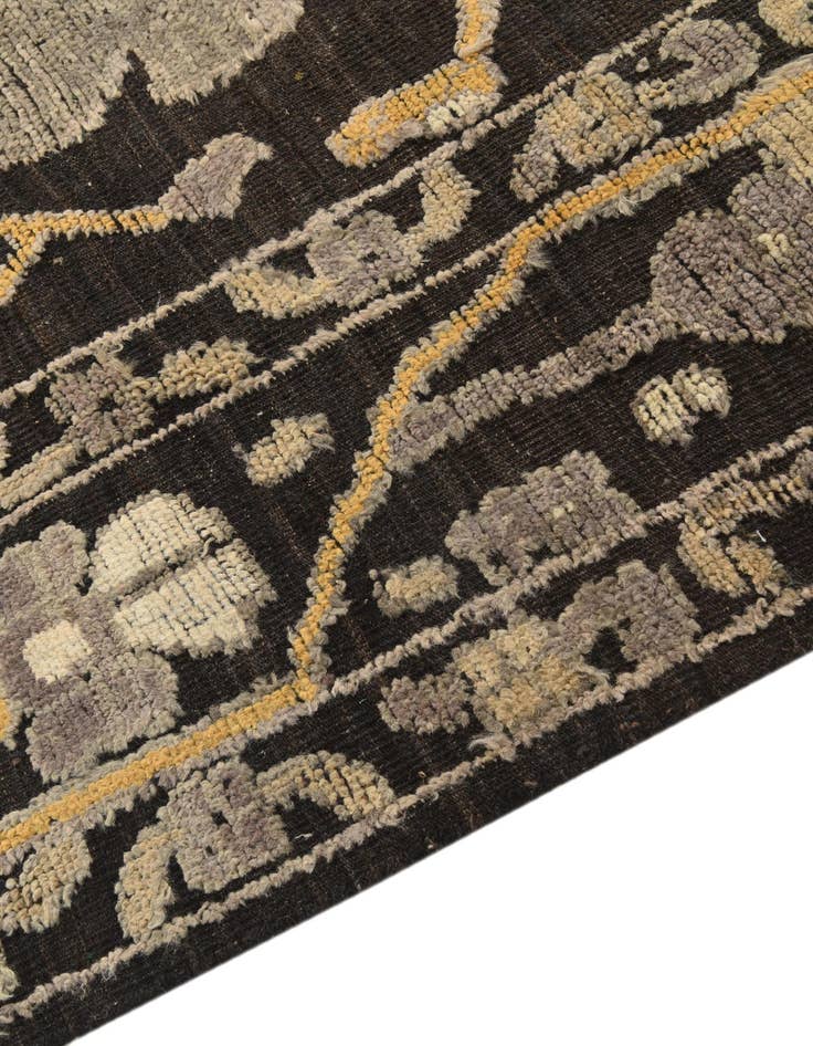 Detail image of  9' 2 x 12' 3  Hand Knotted Oushak Wool Rug