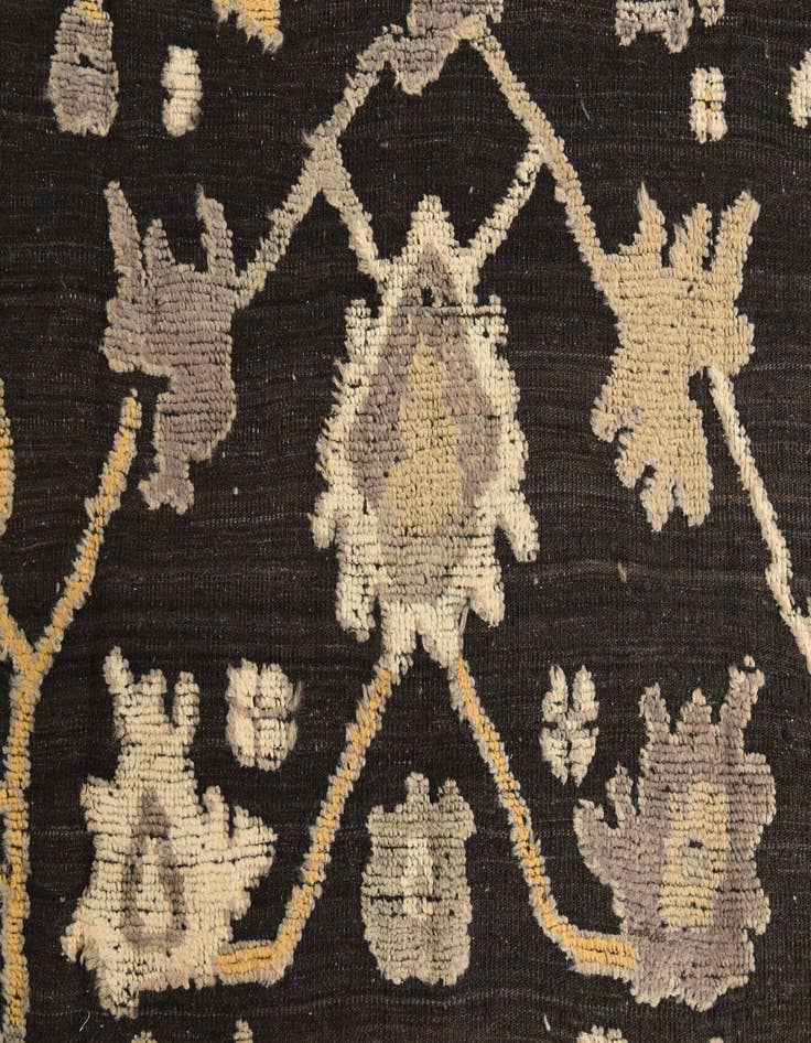 Detail image of  9' 2 x 12' 3  Hand Knotted Oushak Wool Rug