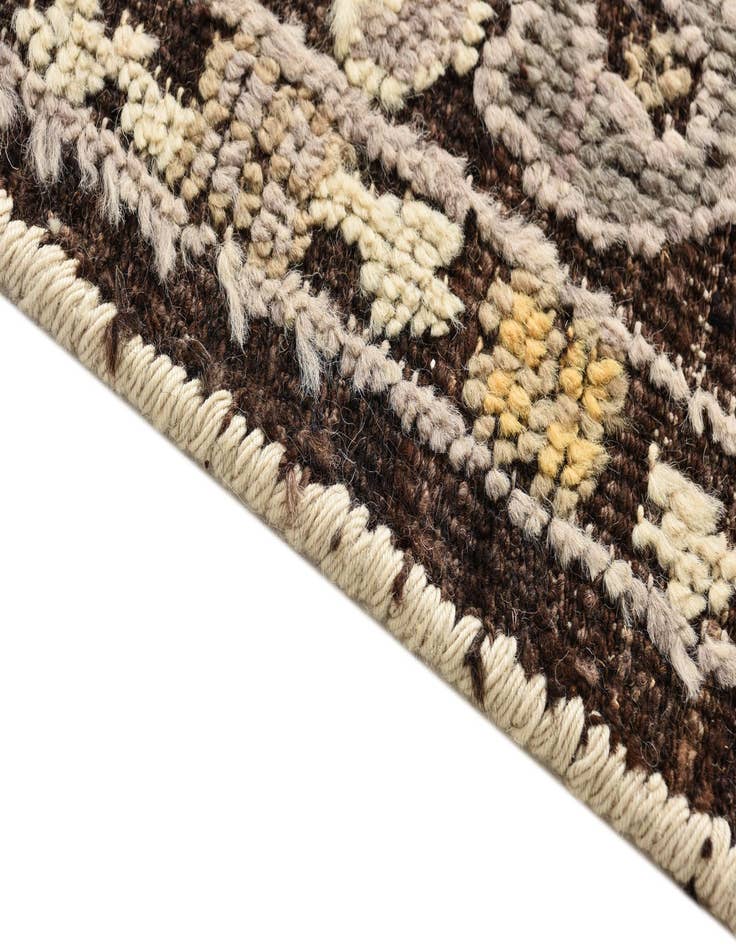 Detail image of  8' 5 x 10' 3  Hand Knotted Oushak Wool Rug