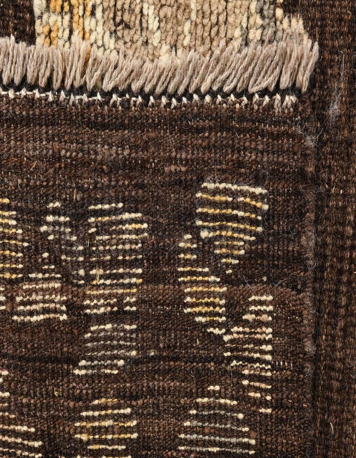 Detail image of  8' 4 x 10' 4  Hand Knotted Oushak Wool Rug
