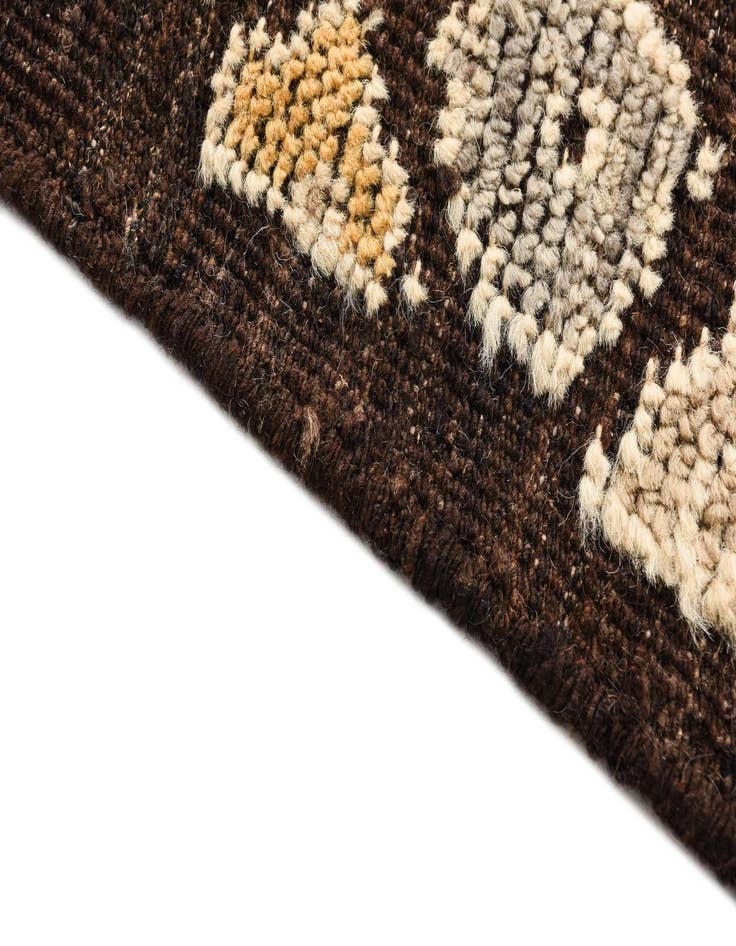 Detail image of  8' 4 x 10' 4  Hand Knotted Oushak Wool Rug