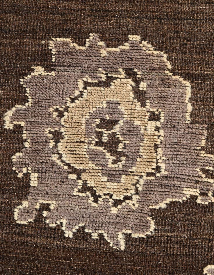 Detail image of  8' 4 x 10' 4  Hand Knotted Oushak Wool Rug