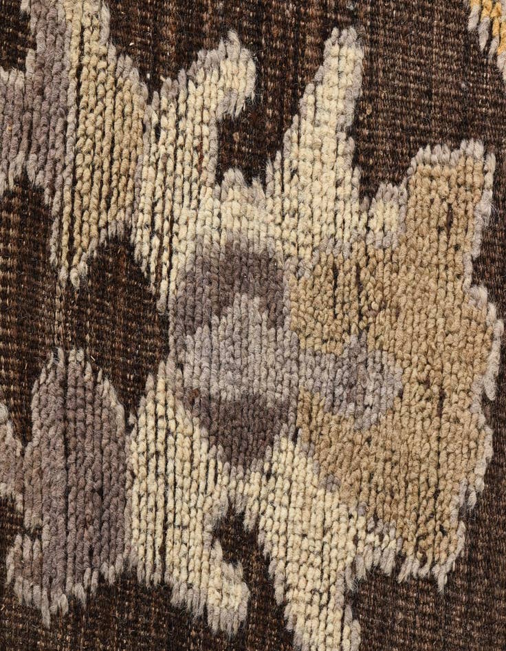 Detail image of  9' 2 x 12' 8  Hand Knotted Oushak Wool Rug