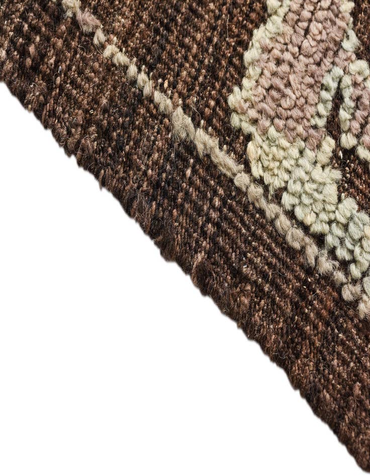 Detail image of  10' 4 x 14' 10  Hand Knotted Oushak Wool Rug