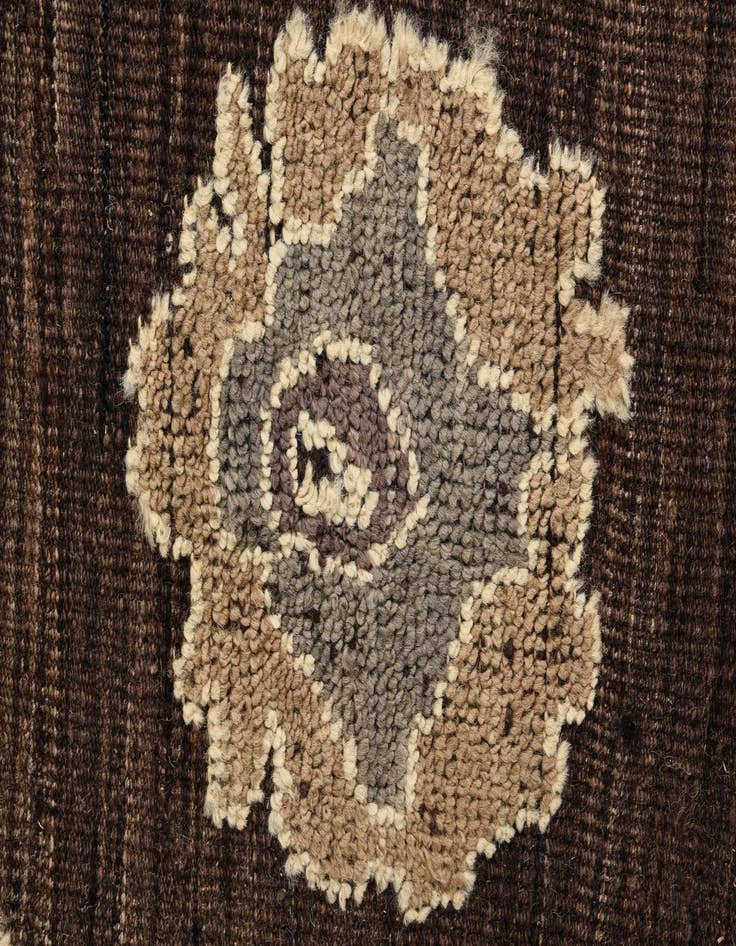 Detail image of  10' 4 x 14' 10  Hand Knotted Oushak Wool Rug