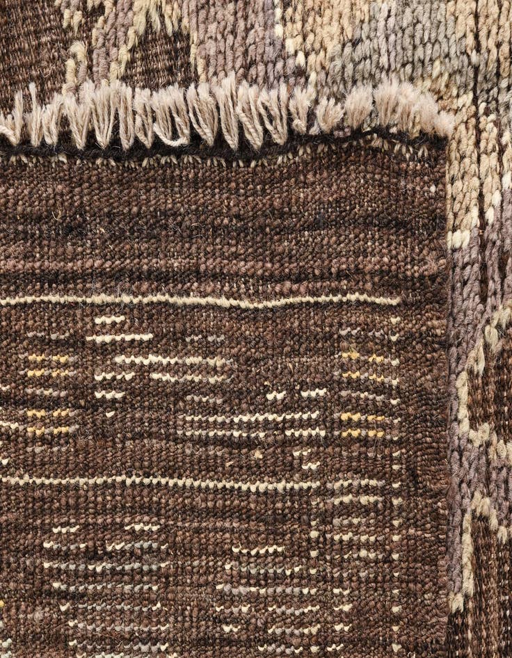 Detail image of  9' 4 x 12' 3  Hand Knotted Oushak Wool Rug