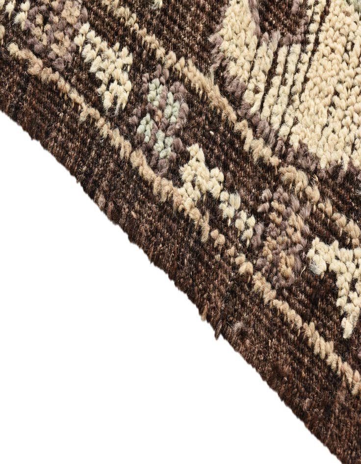 Detail image of  9' 4 x 12' 3  Hand Knotted Oushak Wool Rug