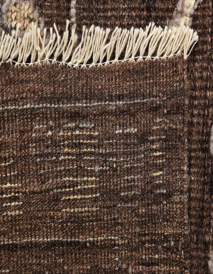 Detail image of  9' 3 x 12' 1  Hand Knotted Oushak Wool Rug