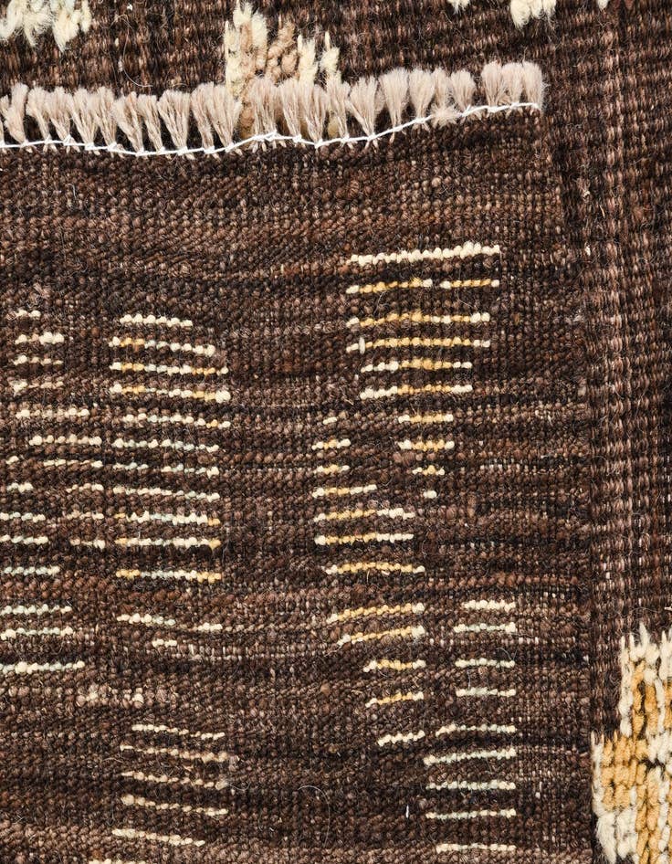 Detail image of  9' 3 x 12' 3  Hand Knotted Oushak Wool Rug