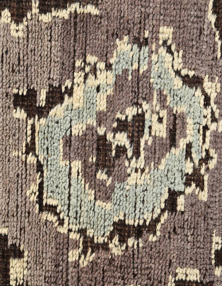 Detail image of  9' 3 x 12' 3  Hand Knotted Oushak Wool Rug