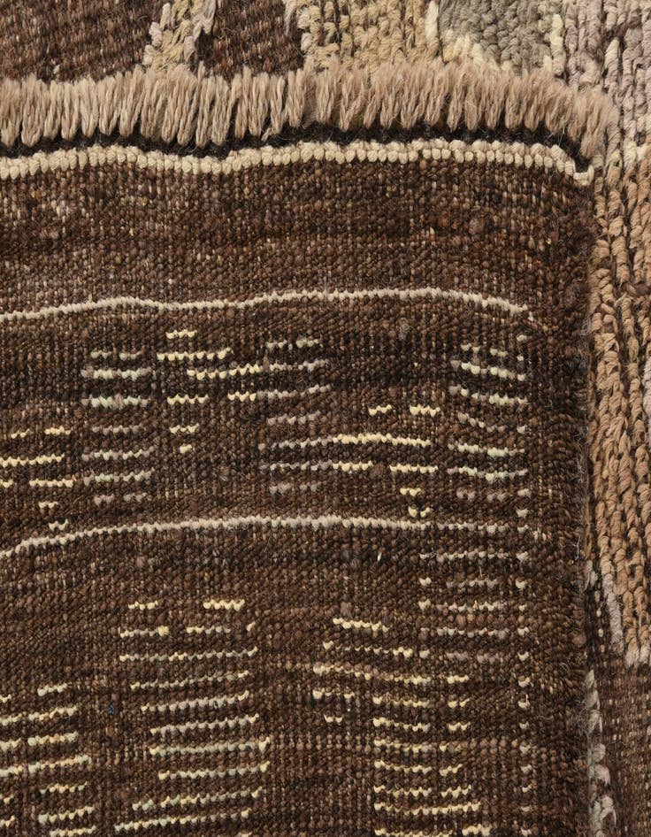 Detail image of  9' 2 x 13'  Hand Knotted Oushak Wool Rug